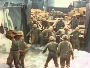 TO THE SHORES OF IWO JIMA - WWII Military Documentary - 1945
