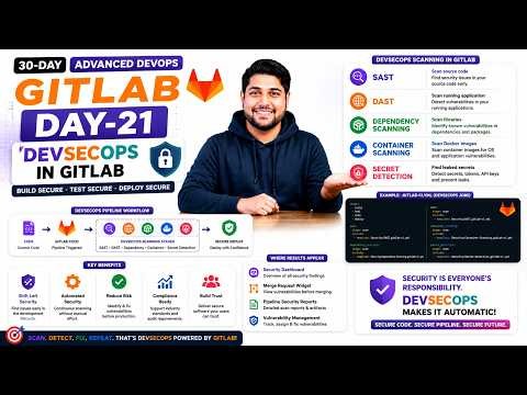 Day-21 | DevSecOps in GitLab | 30 Days Of GitLab DevOps