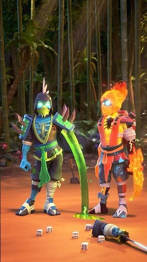 Self-Defense Lessons with Sword Lord! 🎲 🧟‍♂️🥷🏻🔥 Ninjombie #shorts