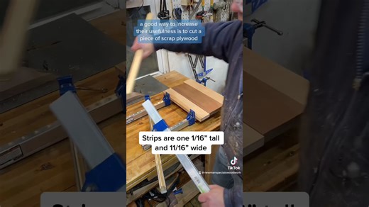 Harbor Freight clamp hack to make it useful #woodworking #woodworkingtools #diy