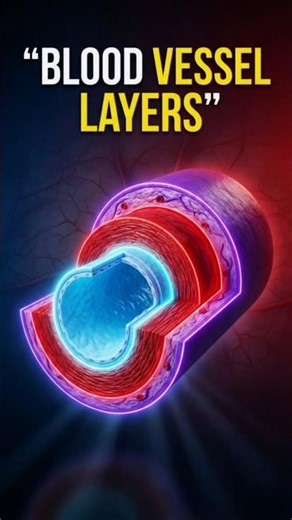 Layers of Blood Vessels | Tunica Intima, Media & Adventitia | Anatomy