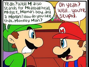 Mario and Luigi's Sibling Banter! (Comic Dub)