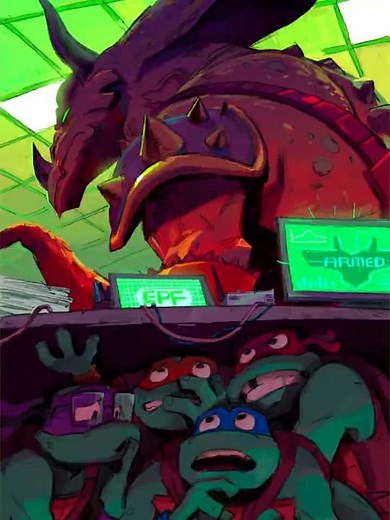 VOLVIERON LOS TRICERATONS #ninjaturtles #tortugasninja #tmnt