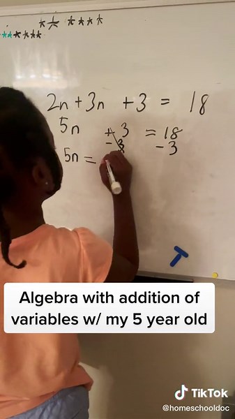 Fun Algebra Activities for 5-Year-Olds: Adding Variables Explained