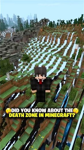 Did you know about the death zone in Minecraft?