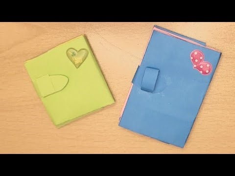 Paper notebook origami