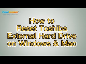 How to Reset Toshiba External Hard Drive Safely on Windows & Mac