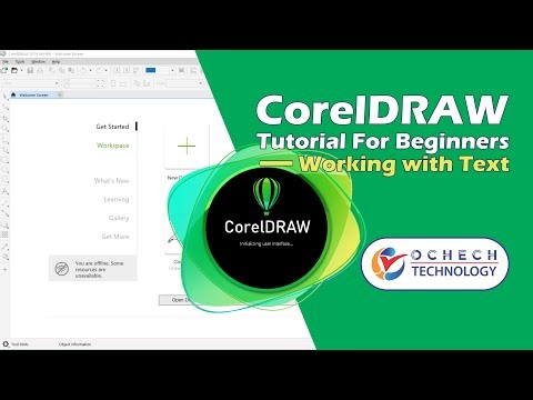 Lesson 4 – Working with Text in CorelDRAW