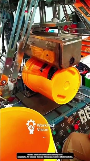 Awesome Machines: Automated Bucket Manufacturing in Action