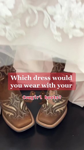 Country Brides: Bridal Boots & Western Wear