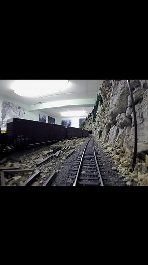 Cab ride through the mountains . #ModelRailroading #HOScale #ModelTrains #Railfan #Railfanning #TrainPhotography #UnionPacific #UPRailroad #gopro #ModelRailroadLayout #RealisticScenery #TrainLovers #MountainRailroading #ScaleModel #TrainSpotting #InstaTrains #TrainsDaily #EpicTrains #RailroadLife #TrainCommunity | Custom-Trains