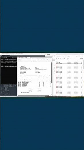 Automate 100 Invoices in Seconds with Python (Real Demo)