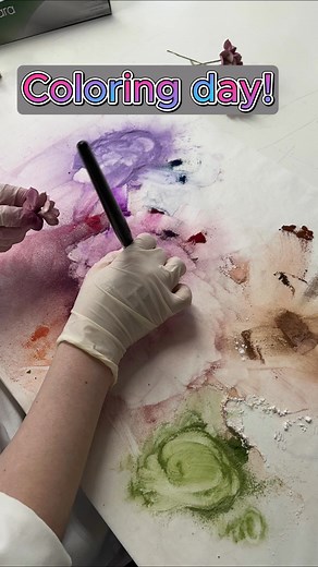 3.9K views · 60 reactions | As we plan our weekly production schedule, we allocate a dedicated time block for coloring—mixing pigments, tinting icing, and shading sugar flowers. This approach keeps our white cakes pristine and our colorful creations vibrant while streamlining our workflow for greater efficiency. | Ron Ben-Israel Cakes | Facebook