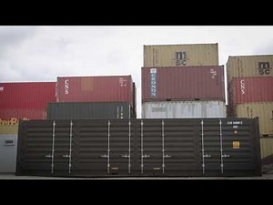Cleveland Containers | 40ft Side Opening Shipping Container - High Cube
