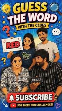 Guess the Word with the clues😂🔥❤️Don't miss the fun😂 #team #guess #guesstheword #fun #clues #shorts