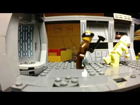 lego weapons testing stop motion