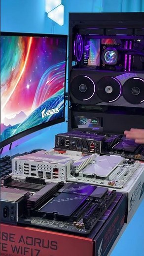 X870E AORUS ELITE WIFI7 ASMR Unboxing👂