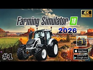 farming simulator 18 in 2026 🏞️🤠😱||first Look gameplay video||#farmingsimulator18 #farming