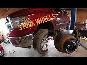 2014 RAM 1500 Wheel Spacer Install How To