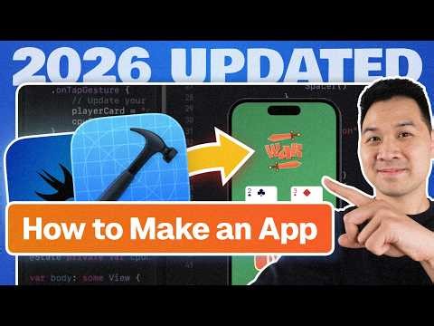 How to Make an App (Xcode 26) FULL TUTORIAL