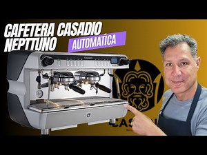 Make professional coffee quickly and easily with this machine!