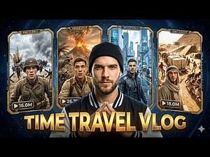 How to Create Time Travel Vlogs with AI (Step-by-Step Tutorial)