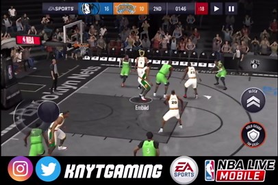 KNYT: insane nba live mobile 1v1 vs little legend! featuring lebron, shaq & more