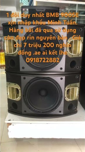 1 đôi Loa BMB CSV-900se bát 30 cm hàng bãi xịn giá chỉ 7xxx..,