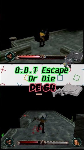 O D T Escape Or Die N64 vs PS1 #n64vsps1 #videogames #retrogames