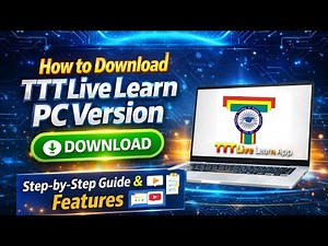 How to Download TTT Live Learn App on PC / Laptop | Step-by-Step Guide