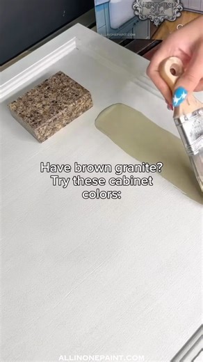 ALL-IN-ONE Paint by Heirloom Traditions on Instagram: "Which color would you choose? Comment GROUP to join our FB group of almost 500k users and see these colors on customer’s cabinets. #allinonepaint #heirloomtraditionspaint #kitchenrenovation #kitchneremodel #kitchencabinets #cabinetpainting #kitchenmakeover #granitecountertops #warmcolors #paintcolors #greenpaint"