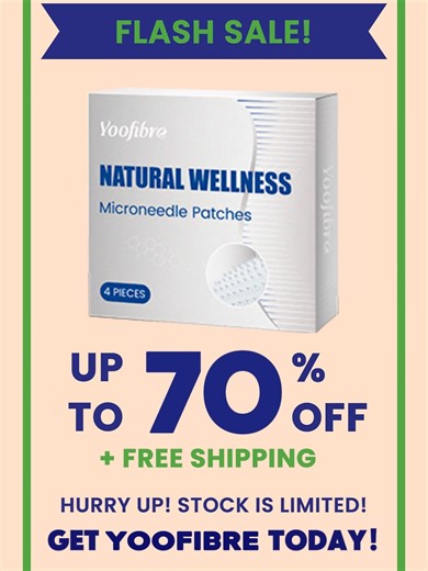 🌟 Ready to feel more in control of your body & energy? You deserve a smarter, simpler way to support your wellness — no strict routines or injections. 🌿 Meet the Yoofibre Liver Detox Nano-Microneedle Patches — designed to fit seamlessly into your lifestyle. 💡 Why choose Yoofibre ? ✅ Supports natural balance & portion control ✅ Helps maintain consistent energy and focus ✅ Gentle support for your body’s daily rhythm ✅ No pills, no needles — just one patch a day 🎁 Backed by Glutathione-certifie