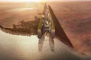 El impresionante plan de Arabia Saudita para construir un edificio de 120 kilómetros de largo para 5 millones de personas en medio del desierto