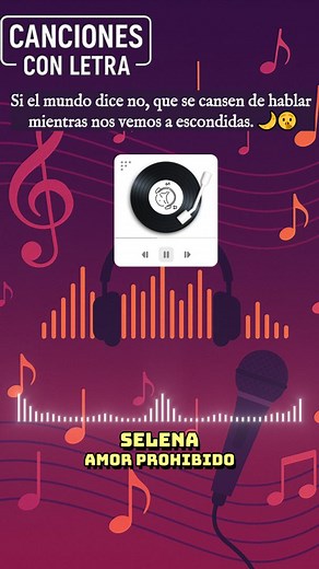 289K views · 9.6K reactions | Selena - Amor Prohibido (video completo con letra 90s) |  Amor grande aunque el mundo diga que no. ¿A quién te recordó esta rola? Etiquétal@. #MusicaNoventera #CumbiaTexana #MusicaGrupera #CancionCompleta #MusicaConLetra #RomanceMexa #RecuerdosDeAmor #NoventerosMX #MexasUSA #LatinosUSA #LatinosEnUSA #ComunidadLatina #BarrioLatino #NostalgiaLatina #HispanosEnUSA #LatinoVibes #FBVideoCompleto | Canciones con Letra | Facebook