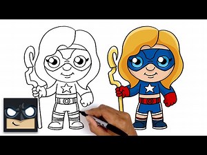 How To Draw Stargirl | DC Comics - Videos For Kids