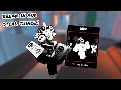 WINNING WITH THE NEW 'IDIOT' OBSERVER SKIN EARLY! | Roblox Break in and Steal Thingz! [BIAST]