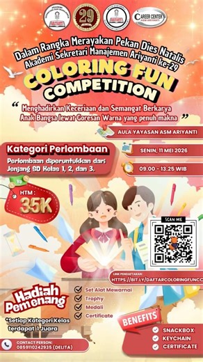 COLORING FUN COMPETITION 2026 🌈🎨