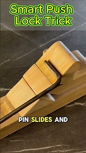 Simple Push Lock Mechanism