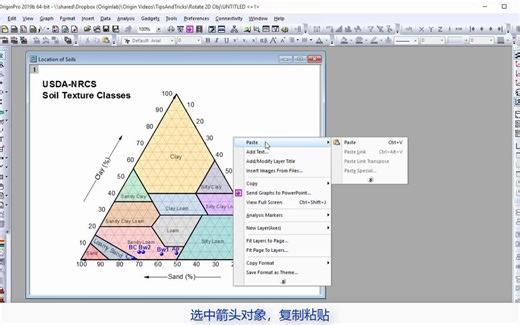 旋转2D绘图对象（箭头，椭圆等）