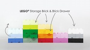 Watch LEGO Storage Brick - play, build, and store in colorful style! on Amazon Live