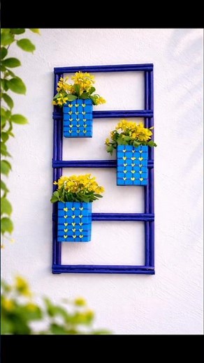 Best Out of Waste Wall Planter | Easy DIY Wall Decoration #shorts #mansi handmade