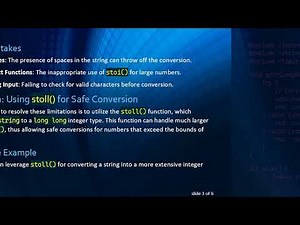 Overcoming 32-bit Integer Limits in C+ + : A Guide to Safe String Conversion