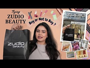 ZUDIO BEAUTY Store Finds - Buy or Not to Buy ? Testing Zudio Makeup on Acne - Skin | Kashika