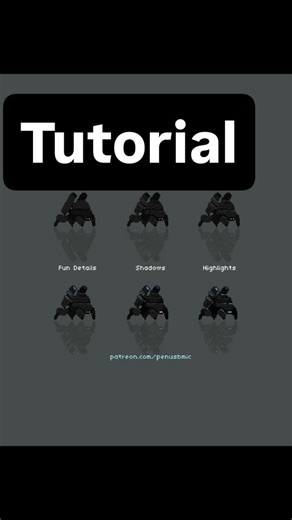 penusbmic | pixel artist on Instagram: "Mech Tutorial. Oh wishlist Örnöga on steam. #pixelart #tutorial #art"
