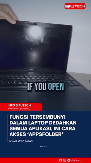 Cara Buka AppsFolder Windows untuk Tunjuk Semua Aplikasi