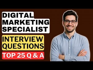 Digital Marketing Specialist Interview Questions & Answers | How to Pass the Interview
