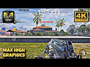 FPP POV on COD Mobile Realistic Max Graphics Test! Ultra Smooth 4K Gameplay! iPhone 14
