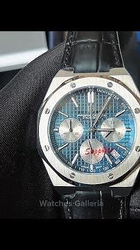 Pagani Design PD1707 Blue Leather Royal Oak | Chronograph Original Men Quartz Japan Movement Watch