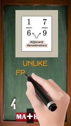 What is an Unlike Fraction in Math? | Math Dictionary | MATHalino123
