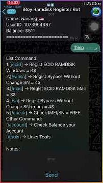 HOW TO REGISTER ECID IBOY RAMDISK